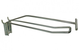 Doppelhaken mit Etikettehalter