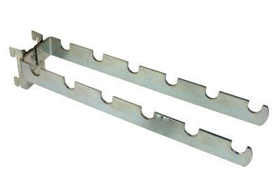 10 X Lochwandhaken Einfachhaken - Für Lochplatten & Tegometall - Praktische Aufhänger